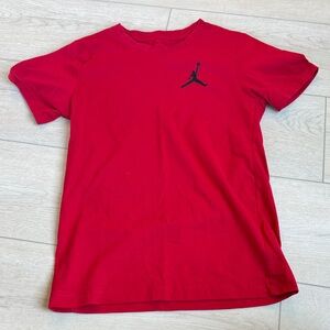 Jordan Red T-Shirt with White Accents
